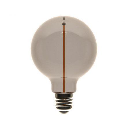  LED füstös mágneses izzó Deco vonal Globo G95 2,2W 60Lm E27 1800K - F04