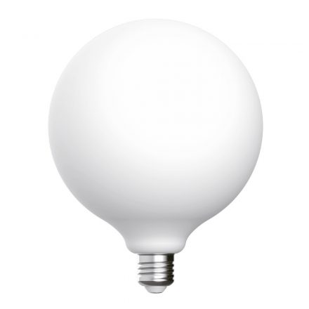 LED porcelán hatású izzó CRI 95 G150 7W 640Lm E27 2700K szabályozható - P05