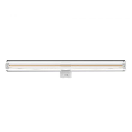  LED lineáris átlátszó S14d izzó CRI 90 - hossz 300 mm 6W 520Lm 2700K szabályozható - S01