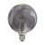  LED izzó Globe G140 Bumped Smoky spirál izzószál 5W 150Lm E27 2000K szabályozható