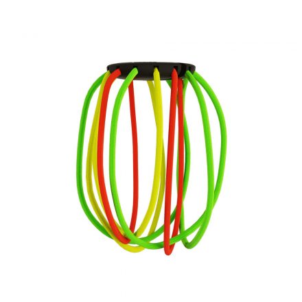 Fekete Cablò lámpabúra 50 cm fluo