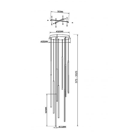 MAYTONI-MOD236PL-L54BS3K